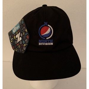 Zusa Staycationer Pepsi Logo North Division Cap Hat Strapback New With Tags